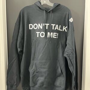 Black Graphic Hoodie